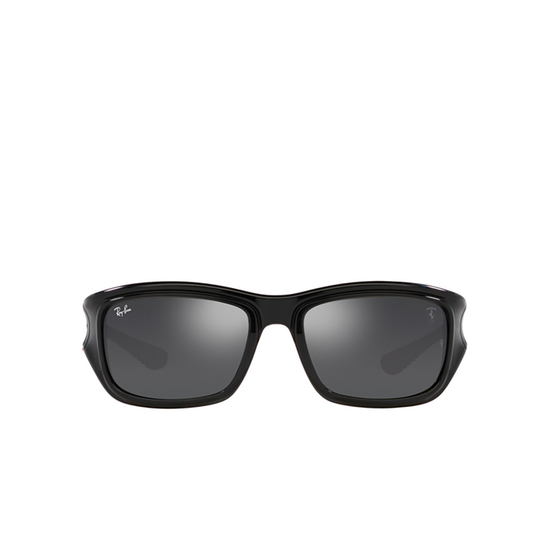 Ray-Ban RB4405M Sonnenbrillen F6016G black on red - 1/4
