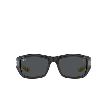 Occhiali da sole Ray-Ban RB4405M F62487 grey on yellow - frontale