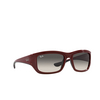 Ray-Ban RB4405M Sunglasses F68111 dark red on black - product thumbnail 2/4