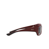 Ray-Ban RB4405M Sunglasses F68111 dark red on black - product thumbnail 3/4