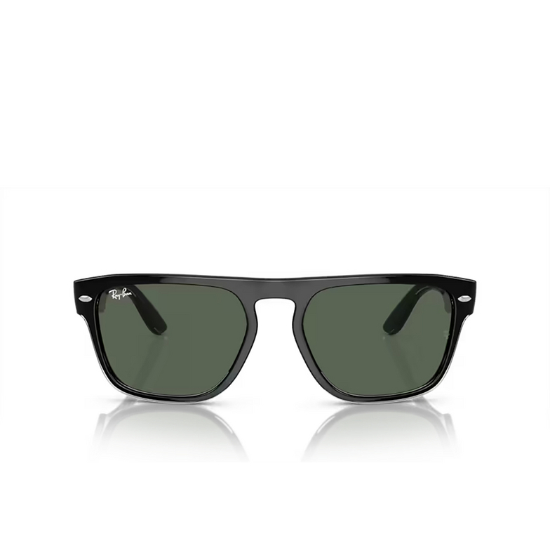 Occhiali da sole Ray-Ban RB4407 654571 black transparent - 1/4