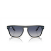 Ray-Ban RB4407 Sunglasses 67304L blue & grey & transparent light brown - product thumbnail 1/4