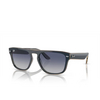 Ray-Ban RB4407 Sunglasses 67304L blue & grey & transparent light brown - product thumbnail 2/4