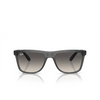 Lunettes de soleil Ray-Ban RB4413M F69111 transparent grey - Vignette du produit 1/4