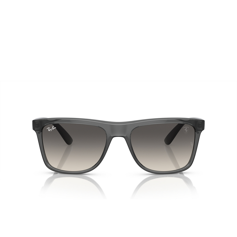 Ray-Ban RB4413M Sunglasses F69111 transparent grey - 1/4