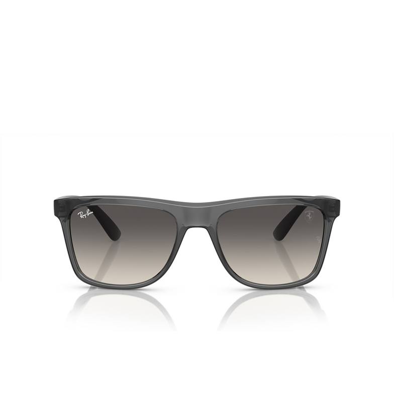 Occhiali da sole Ray-Ban RB4413M F69111 transparent grey - 1/4