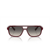 Ray-Ban RB4414M Sunglasses F68511 dark red - product thumbnail 1/4