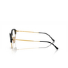 Ray-Ban RB4429 Sunglasses 601/GH black on gold - product thumbnail 3/4