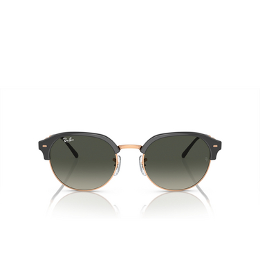 Ray-Ban RB4429 Sunglasses 672071 dark grey on rose gold - front view