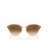 Ray-Ban RB4429 Sunglasses 672151 beige on gold - product thumbnail 1/4