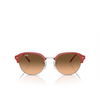 Ray-Ban RB4429 Sunglasses 67223B red on silver - product thumbnail 1/4
