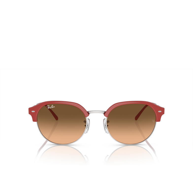 Lunettes de soleil Ray-Ban RB4429 67223B red on silver - 1/4