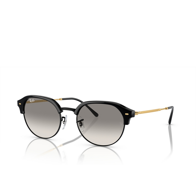 Ray-Ban RB4429 Sunglasses 672332 black on gold - 2/4