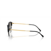 Ray-Ban RB4429 Sunglasses 672332 black on gold - product thumbnail 3/4