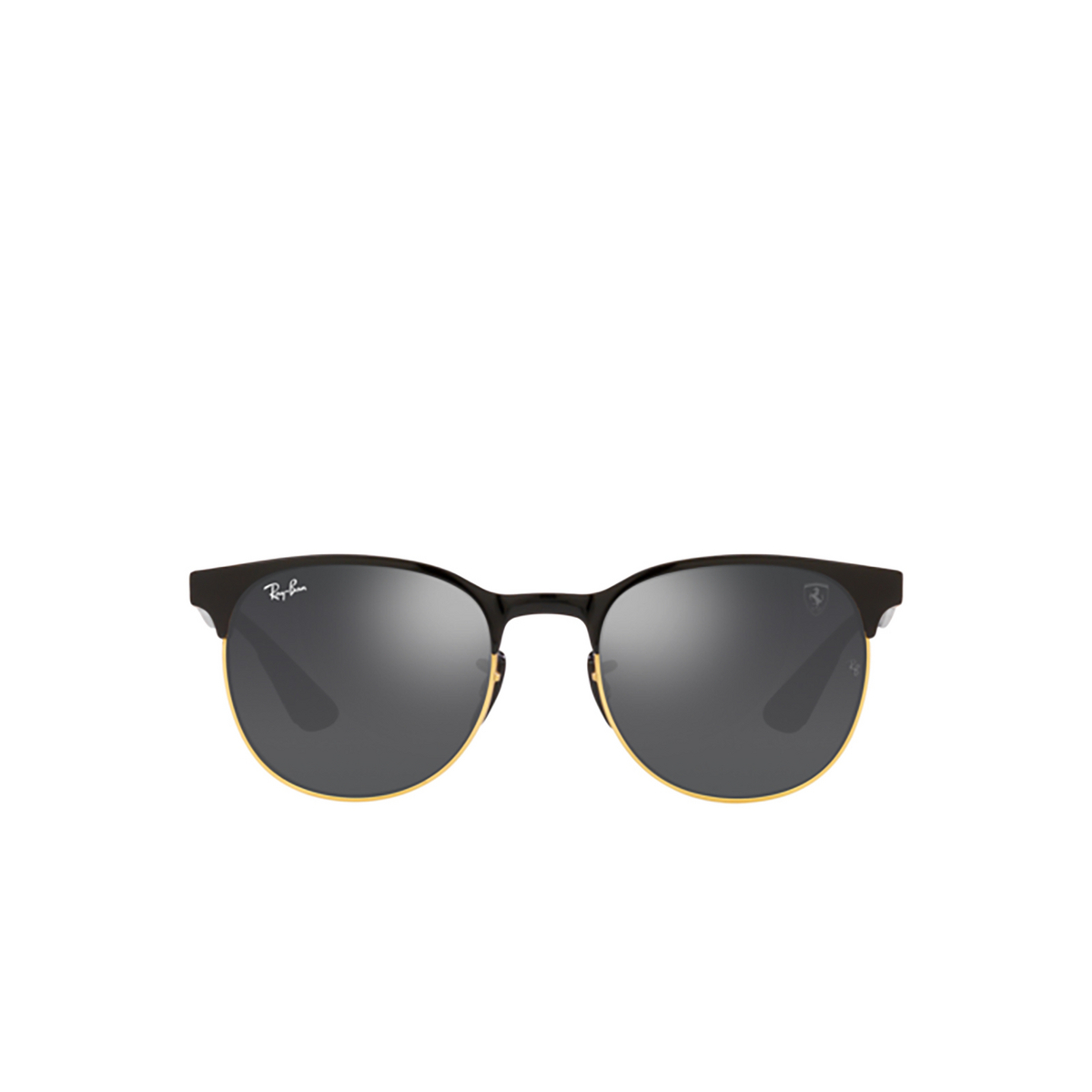 Ray-Ban RB8327M Sunglasses F0816G Black On Gold - front view