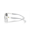 Occhiali da sole Ray-Ban RB8362M F6956G white - anteprima prodotto 3/4