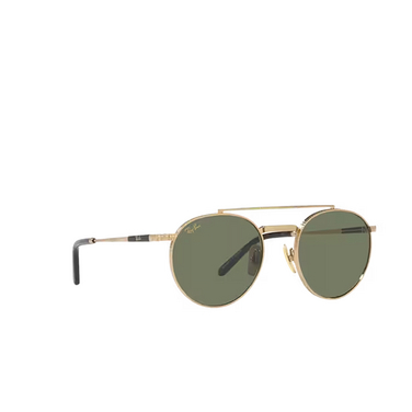 Occhiali da sole Ray-Ban ROUND II TITANIUM 313852 gold - tre quarti