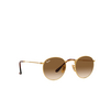 Ray-Ban ROUND METAL Sunglasses 001/51 gold - product thumbnail 2/4
