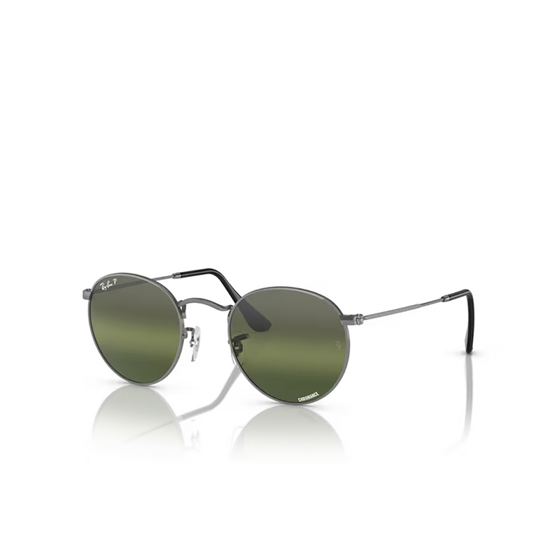 Ray-Ban ROUND METAL Sunglasses 004/G4 gunmetal - 2/4
