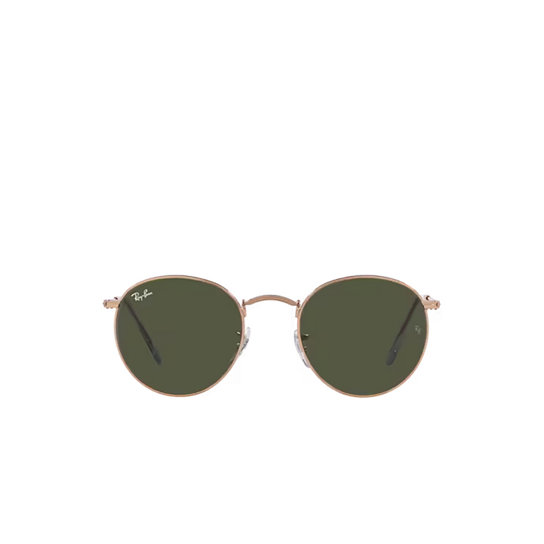 Lunettes de soleil Ray-Ban ROUND METAL 920231 rose gold - 1/4