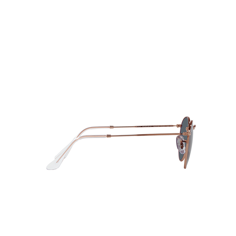 Lunettes de soleil Ray-Ban ROUND METAL 9202R5 rose gold - 3/4
