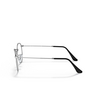 Ray-Ban ROUND METAL Eyeglasses 2861 black on silver - product thumbnail 3/4