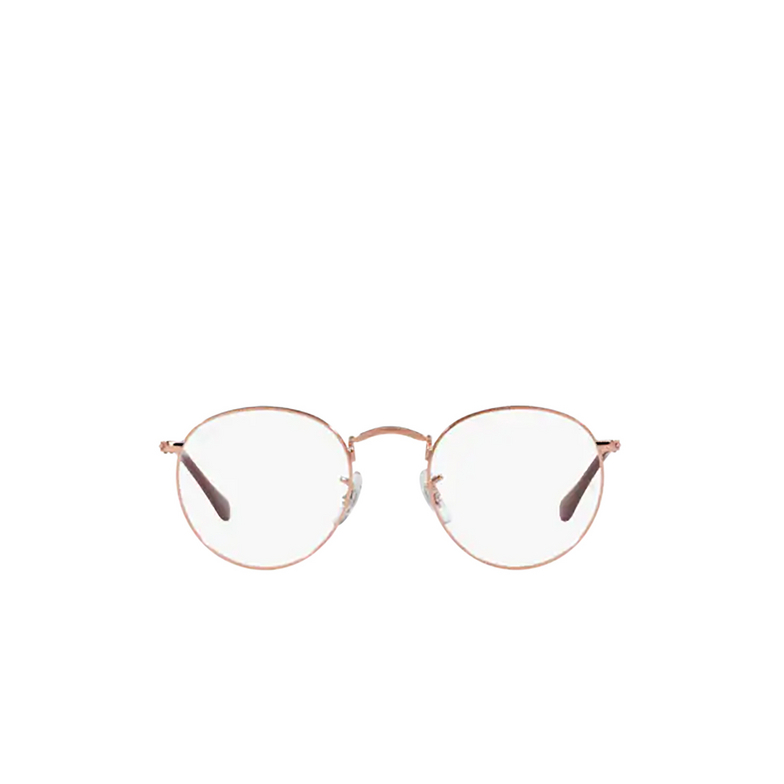 Lunettes de vue Ray-Ban ROUND METAL 3094 rose gold - 1/4