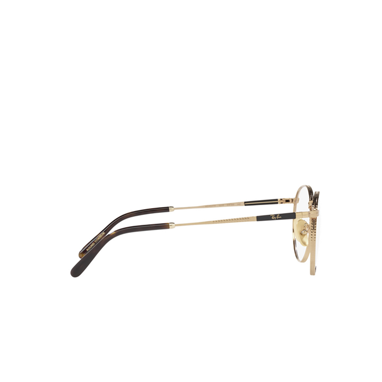 Ray-Ban ROUND TITANIUM Eyeglasses 1220 gold - 3/4