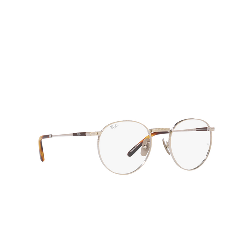 Ray-Ban ROUND TITANIUM Eyeglasses 1224 silver - 2/4