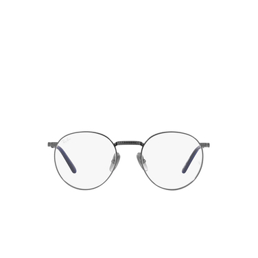 Lunettes de vue Ray-Ban ROUND TITANIUM 1238 gunmetal - Vue de face