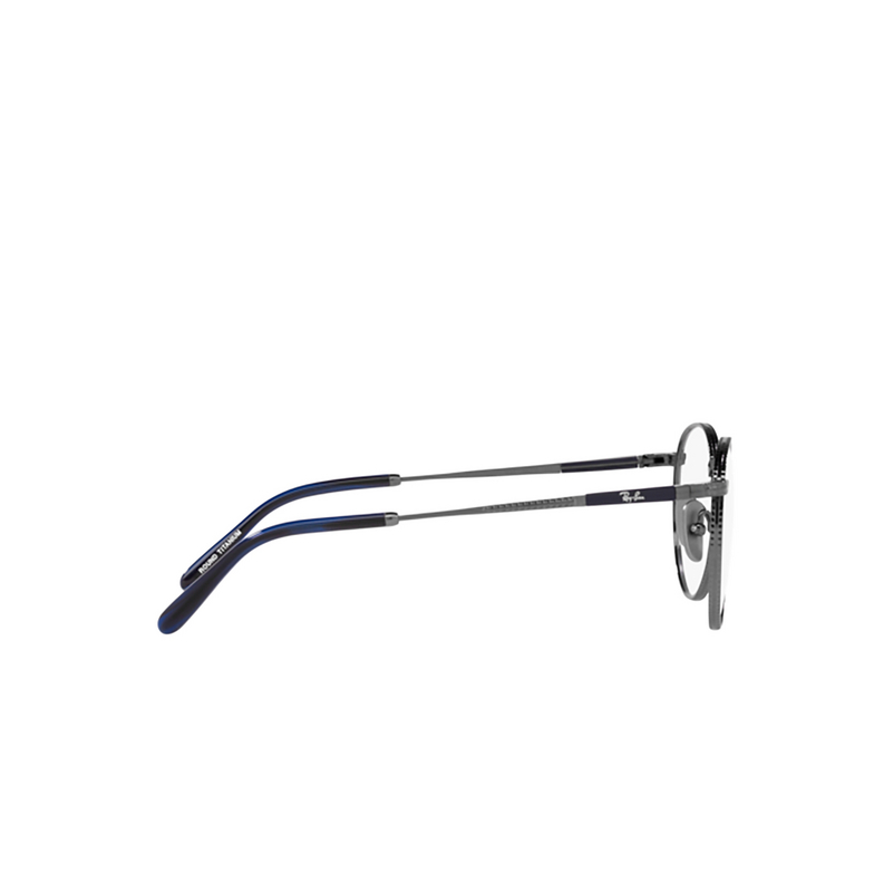 Ray-Ban ROUND TITANIUM Korrektionsbrillen 1238 gunmetal - 3/4