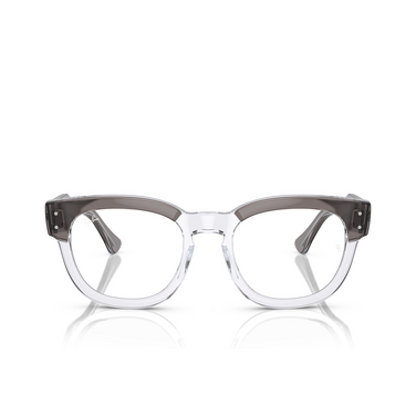 Lunettes de vue Ray-Ban RX0298V 8111 grey on transparent - Vue de face