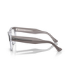 Ray-Ban RX0298V Korrektionsbrillen 8111 grey on transparent - Produkt-Miniaturansicht 3/4