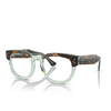 Ray-Ban RX0298V Eyeglasses 8249 havana on transparent green - product thumbnail 2/4