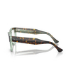 Ray-Ban RX0298V Eyeglasses 8249 havana on transparent green - product thumbnail 3/4