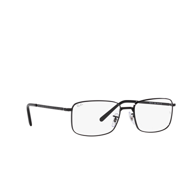 Lunettes de vue Ray-Ban RX3717V 2509 black - Vue trois quarts