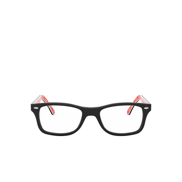 Ray-Ban RX5228 Eyeglasses 2479 black on red - front view