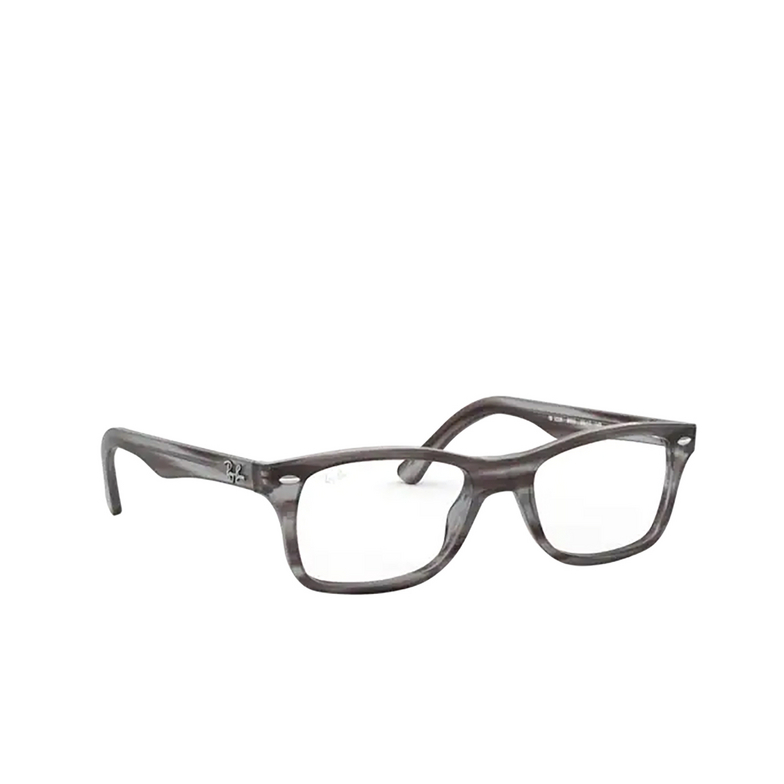 Ray-Ban RX5228 Eyeglasses 8055 striped grey - 2/4