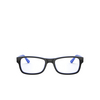 Ray-Ban RX5268 Eyeglasses 5179 black on blue - product thumbnail 1/4