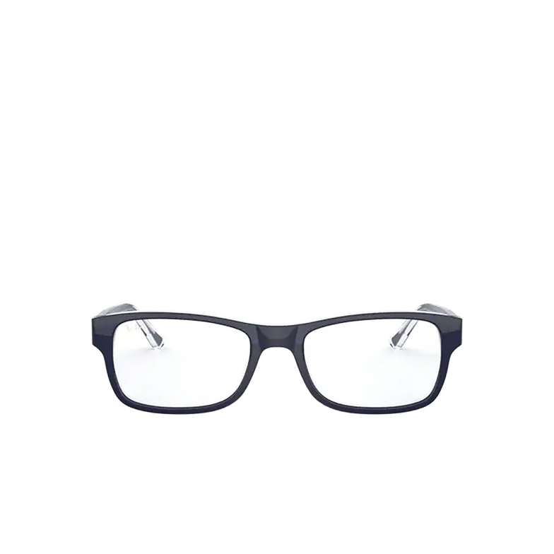 Ray-Ban RX5268 Eyeglasses 5739 blue on transparent - 1/4