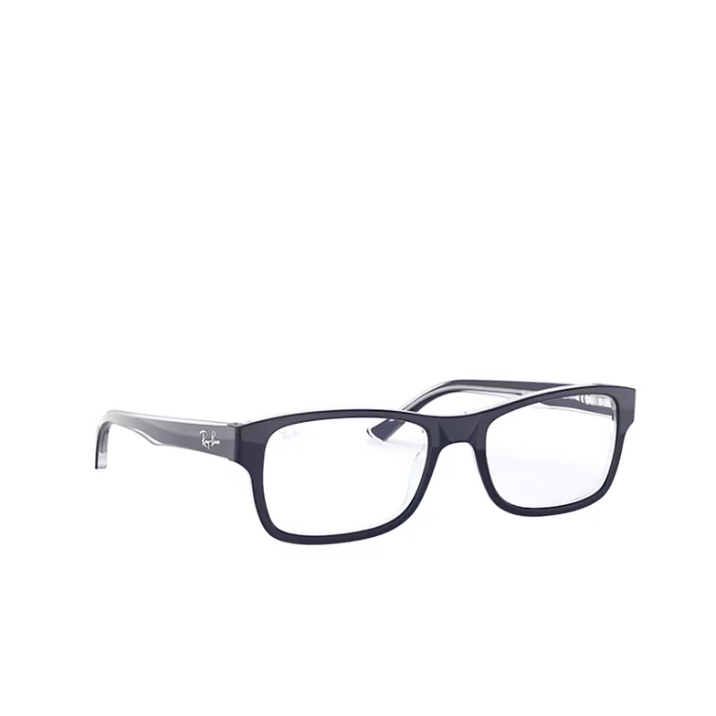 Occhiali da vista Ray-Ban RX5268 5739 blue on transparent - 2/4