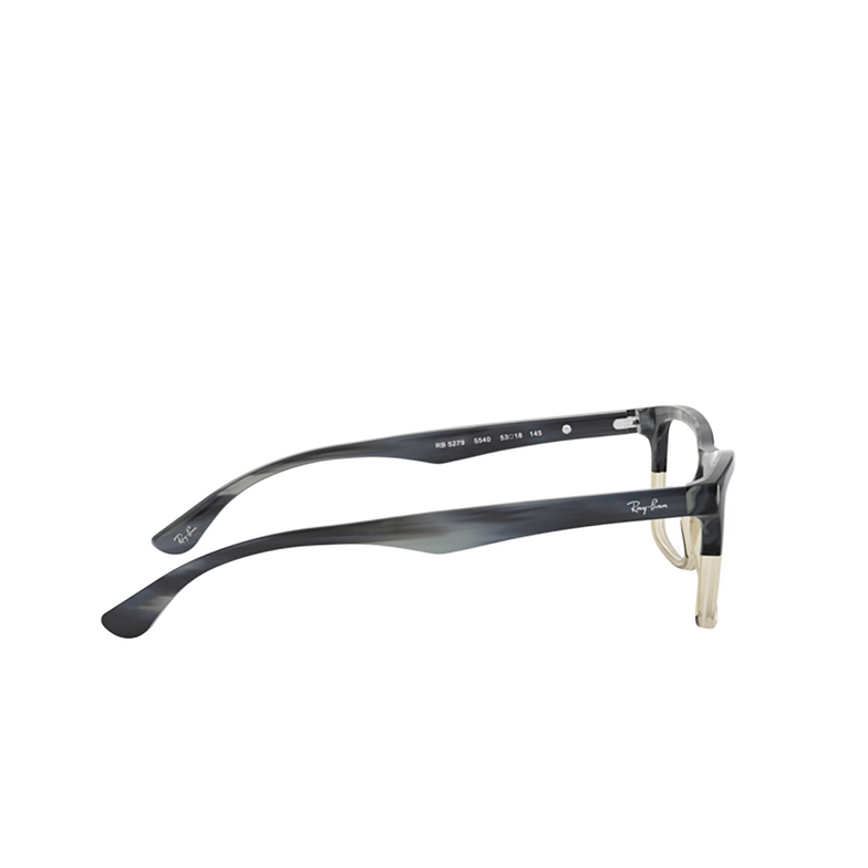 Ray-Ban RX5279 Eyeglasses 5540 grey horn - 3/4