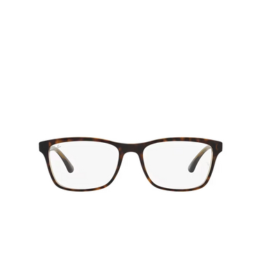 Ray-Ban RX5279 Eyeglasses 8285 havana on transparent yellow - front view