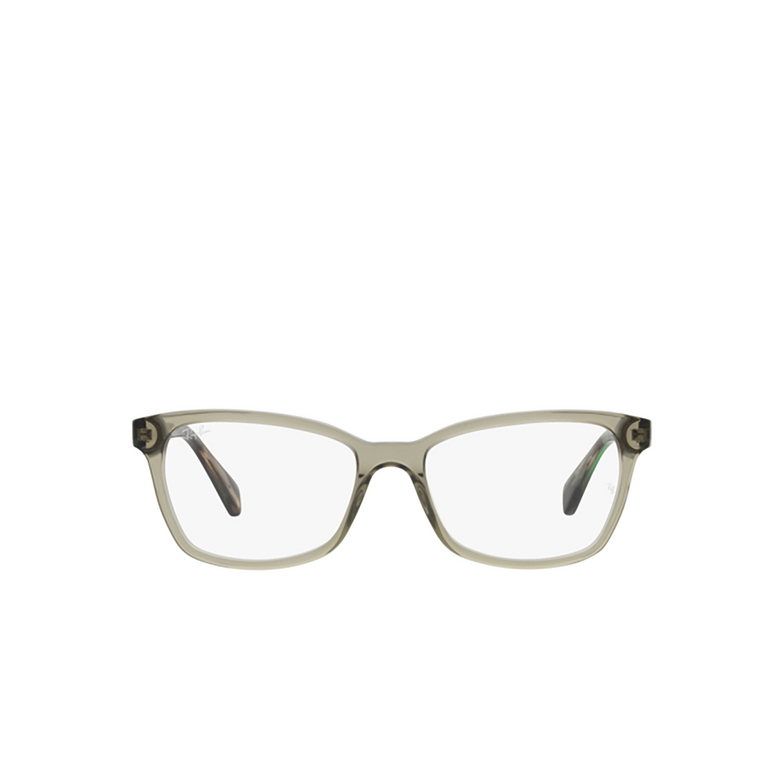 Ray-Ban RX5362 Eyeglasses 8178 transparent green - 1/4