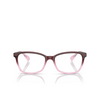 Ray-Ban RX5362 Eyeglasses 8311 red & pink - product thumbnail 1/4