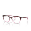 Ray-Ban RX5362 Eyeglasses 8311 red & pink - product thumbnail 2/4
