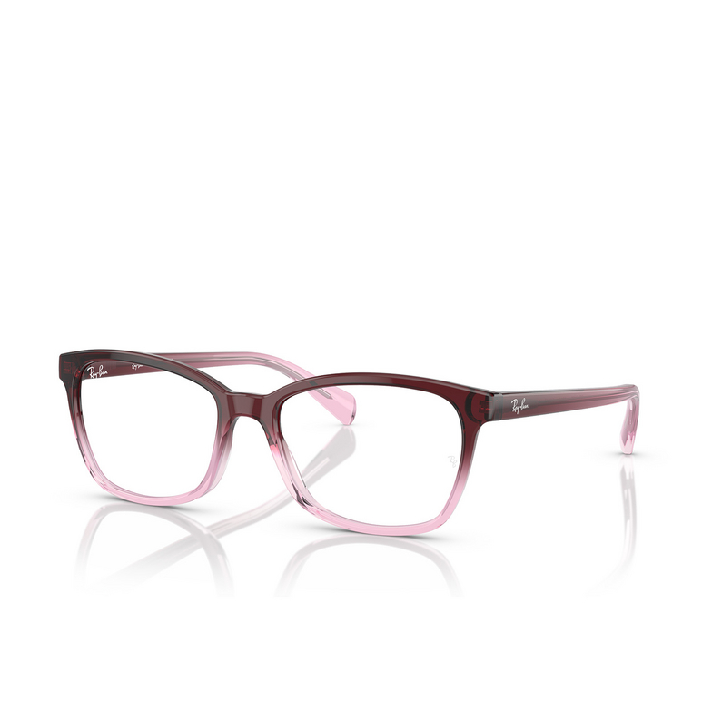 Ray-Ban RX5362 Eyeglasses 8311 red & pink - 2/4
