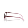Ray-Ban RX5362 Eyeglasses 8311 red & pink - product thumbnail 3/4