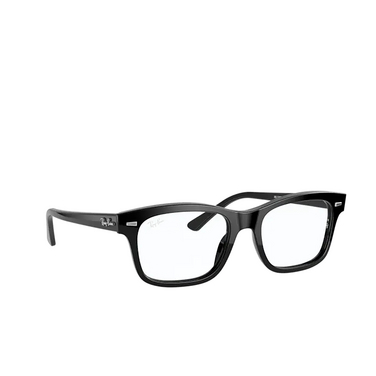 Gafas graduadas Ray-Ban RX5383 2000 black - Vista tres cuartos