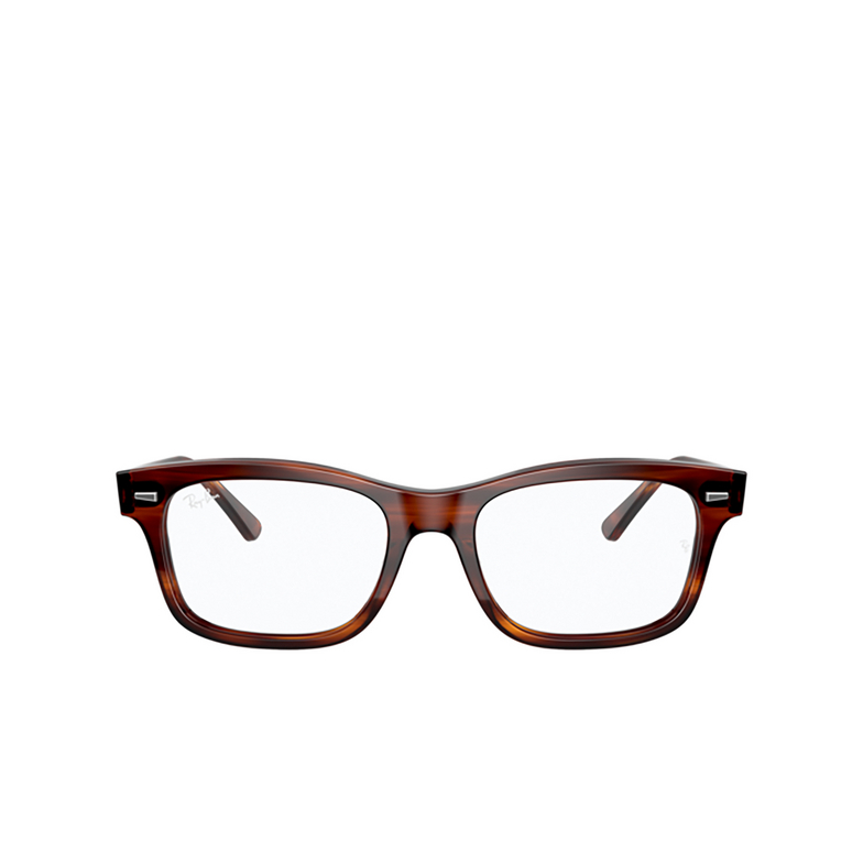 Ray-Ban RX5383 Eyeglasses 2144 striped red havana - 1/4